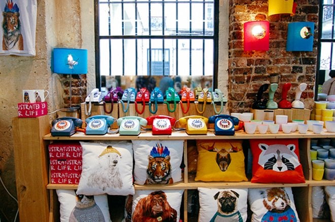 Fleux Paris Shopping Marais Unique Souvenirs Gifts