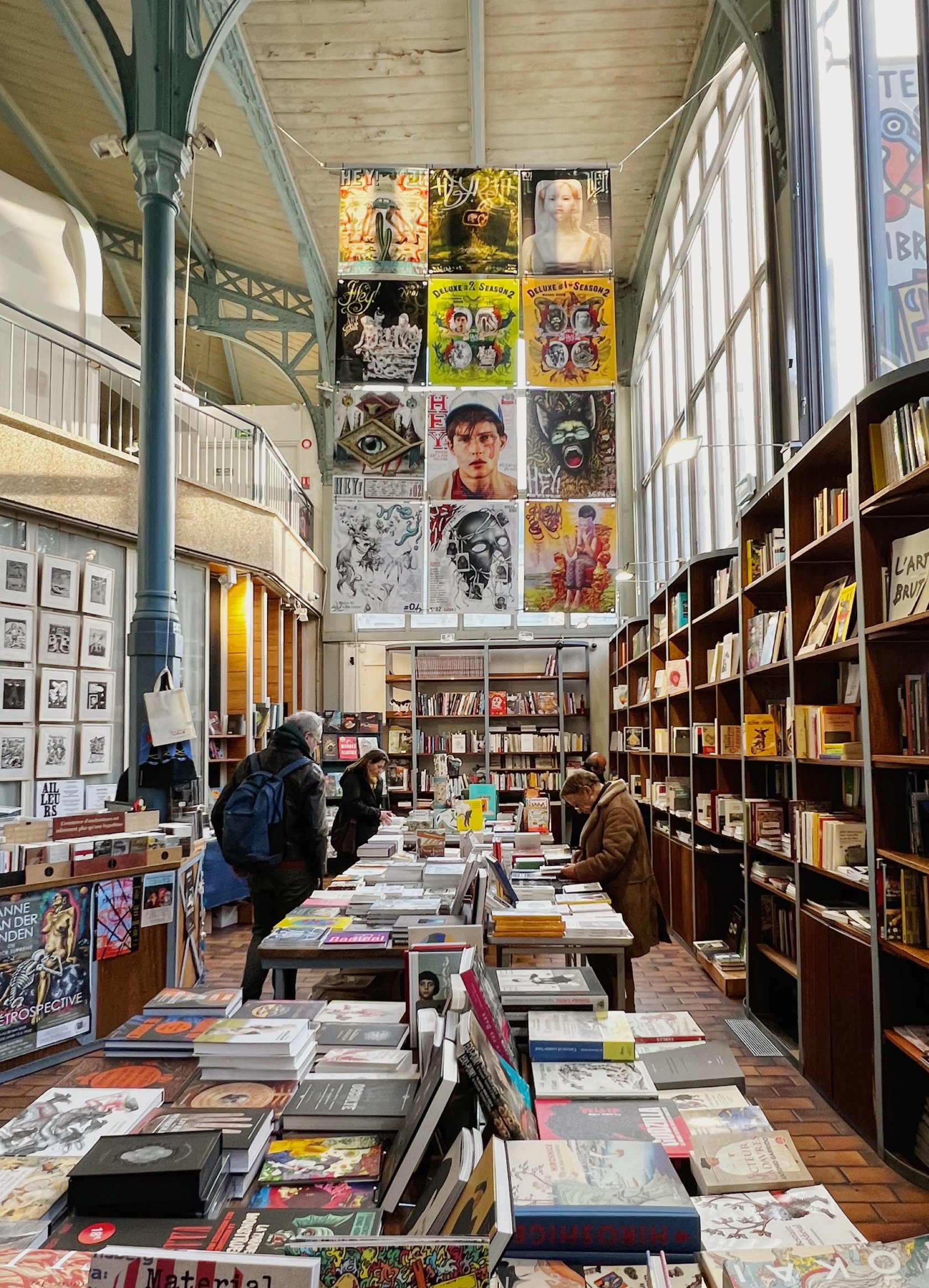 Halle Saint Pierre bookshop Montmartre