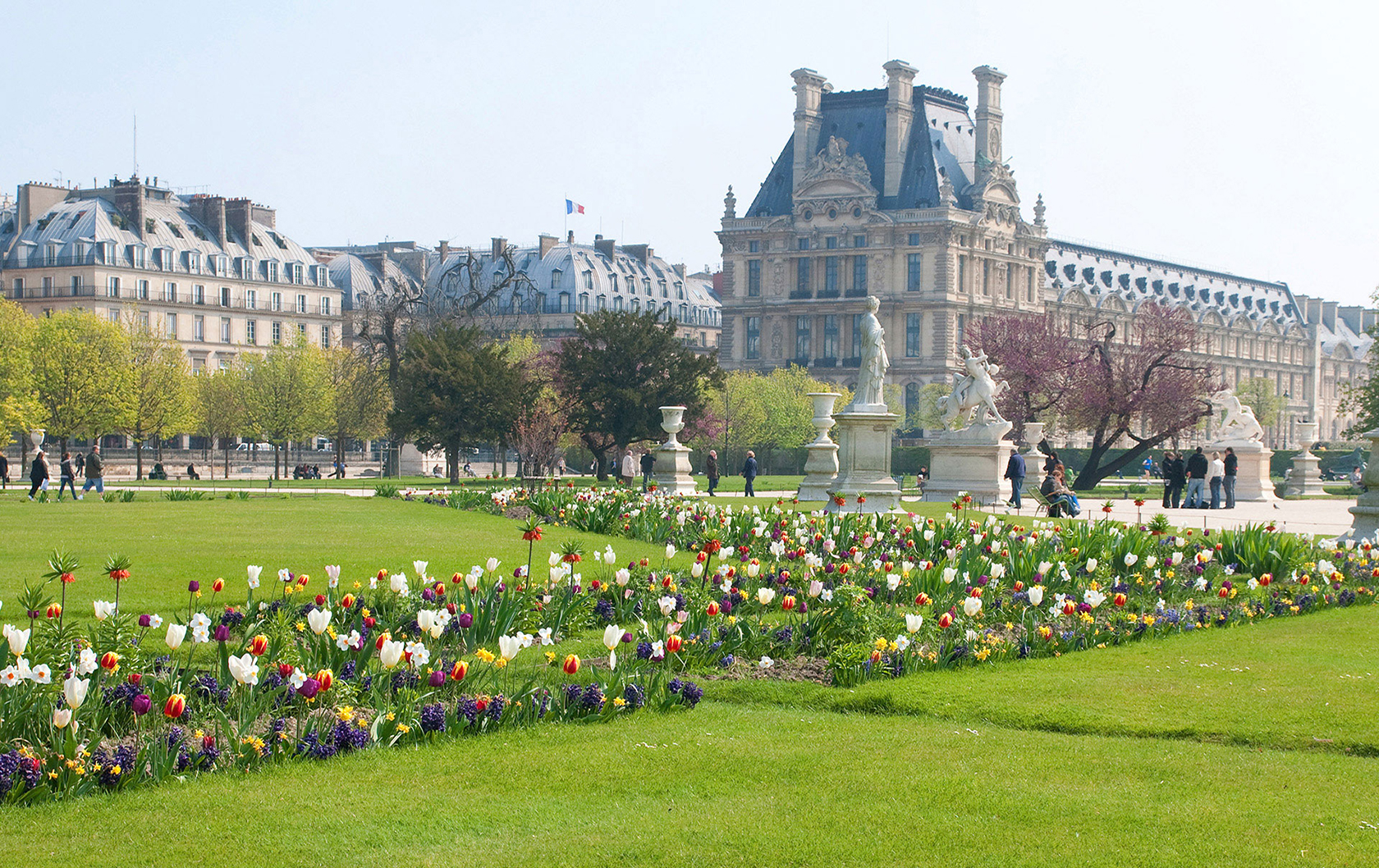 Tuileries Garden in Paris