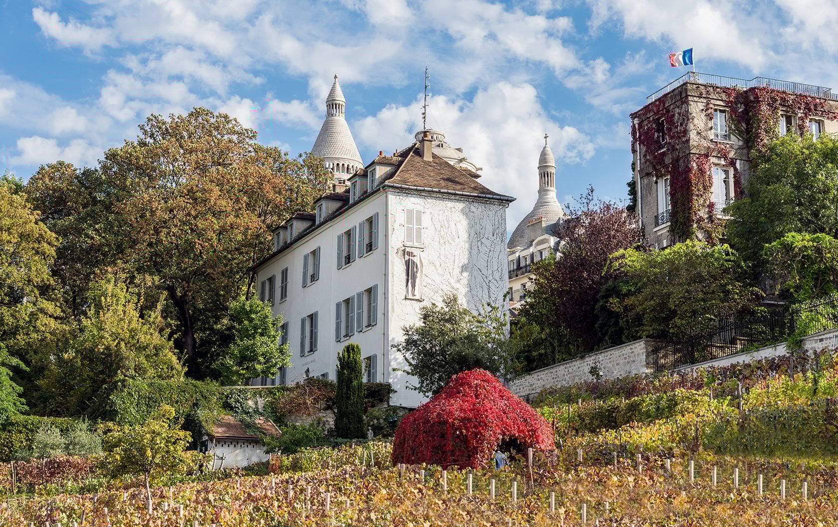 Montmartre autumn walks