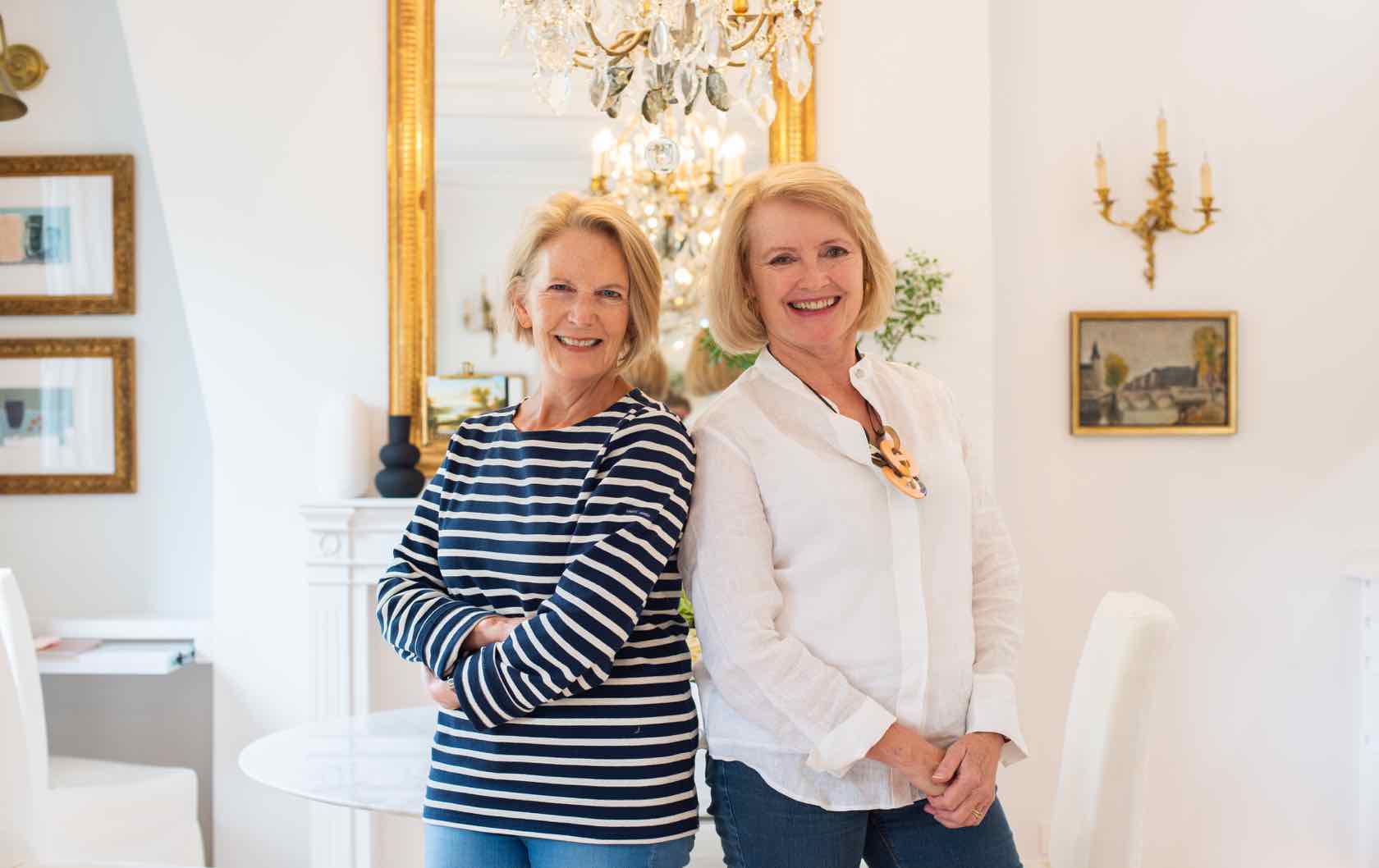 Madelyn Byrne and Ann Huff