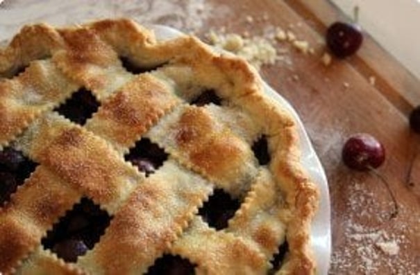 Recipe for Cherry & Ricotta Tart