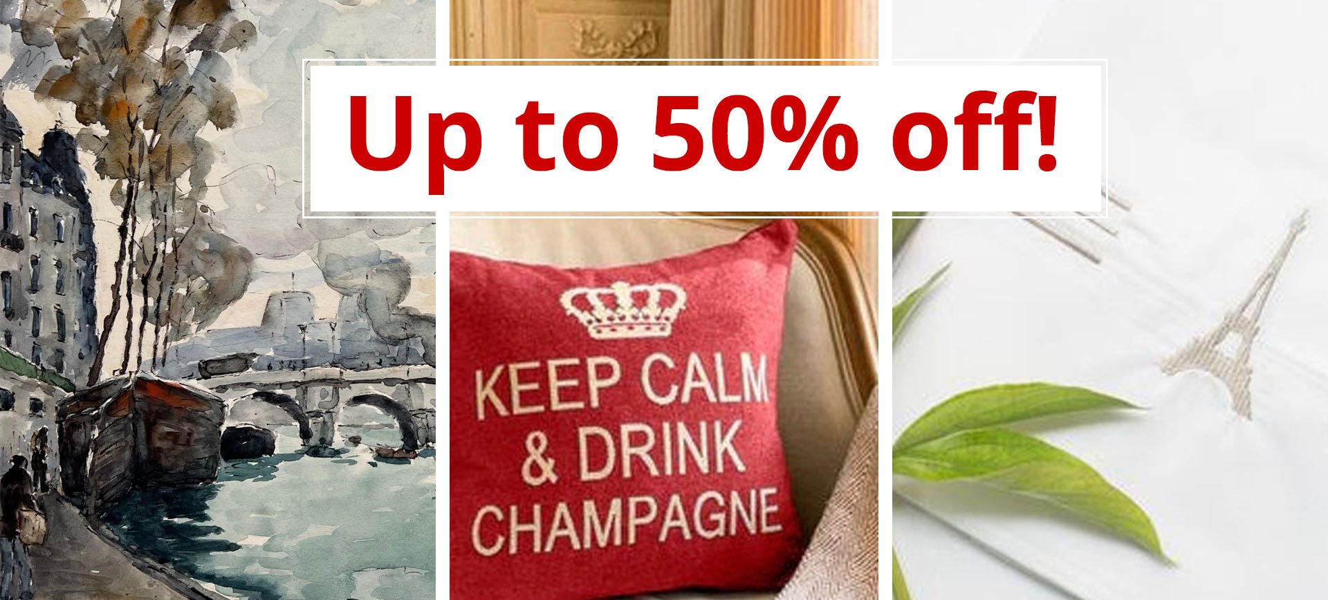 Up to 50% off in our Store!