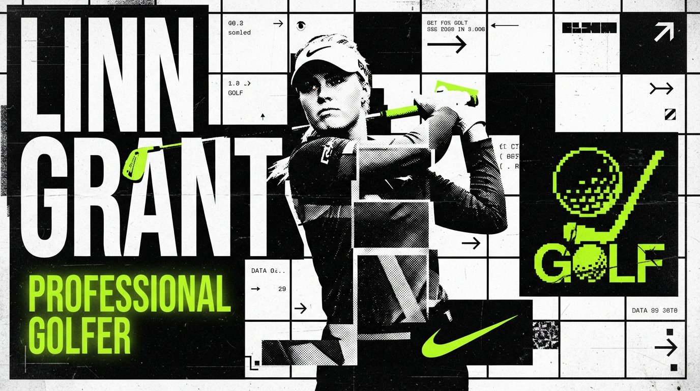 Linn Grant professional golfer portrait