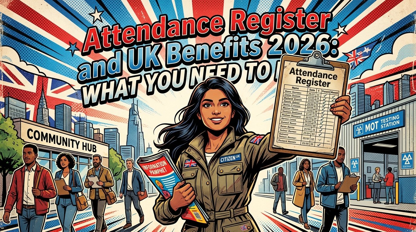 Attendance Register and UK Benefits 2026: What You Need to Know