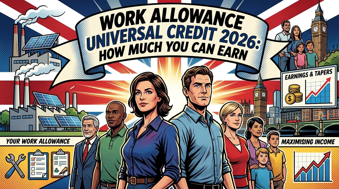 Work Allowance Universal Credit 2026: How Much You Can Earn
